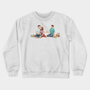 love and friendship Crewneck Sweatshirt